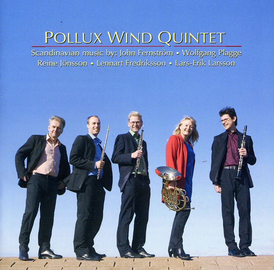 Pollux Wind Quintet - Scandinavian music - omslag